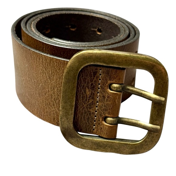 sereno Accessories - Sereno Boho Genuine Italian Brown Leather Belt size XL